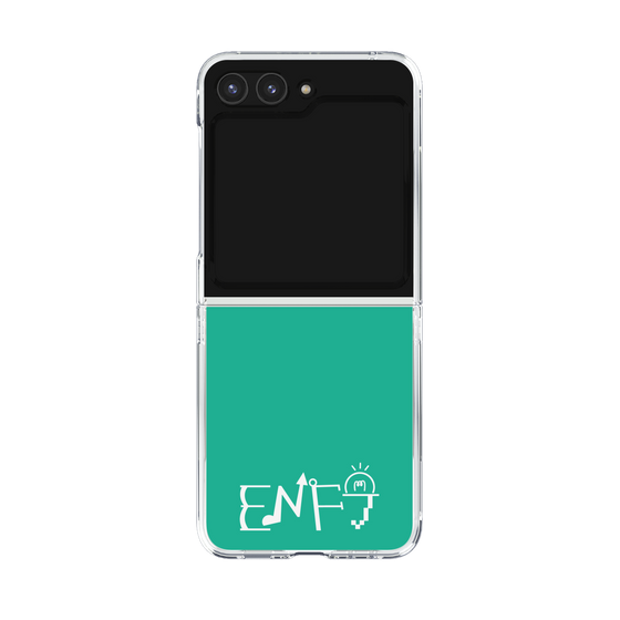 Clear Case［ オリジナル - ENFJ 主人公 - アルファベット - Green ］