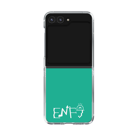 Clear Case［ オリジナル - ENFJ 主人公 - アルファベット - Green ］
