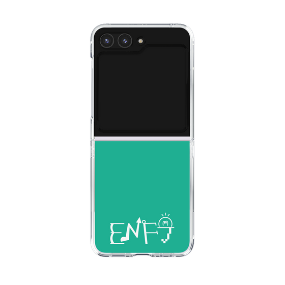 Clear Case［ オリジナル - ENFJ 主人公 - アルファベット - Green ］