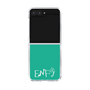 Clear Case［ オリジナル - ENFJ 主人公 - アルファベット - Green ］