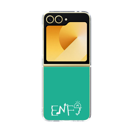 Clear Case［ オリジナル - ENFJ 主人公 - アルファベット - Green ］
