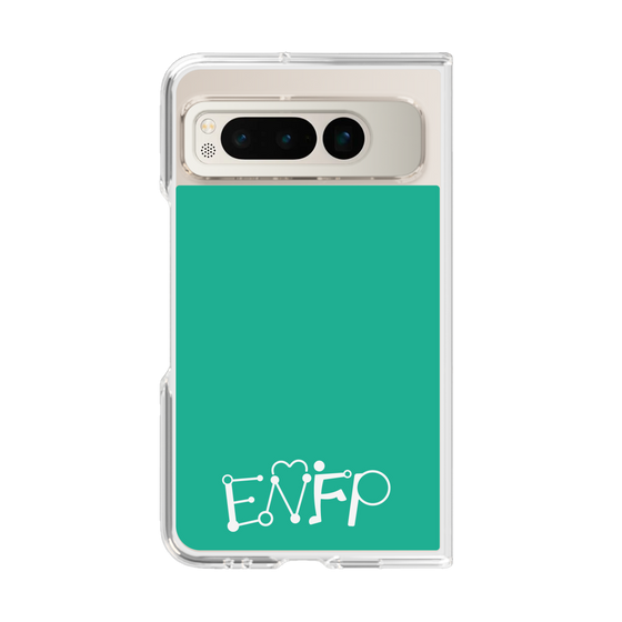 Clear Case［ オリジナル - ENFP 運動家 - アルファベット - Green ］