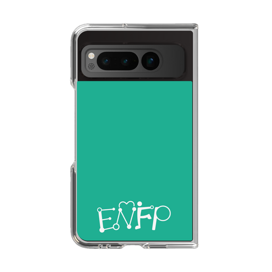 Clear Case［ オリジナル - ENFP 運動家 - アルファベット - Green ］