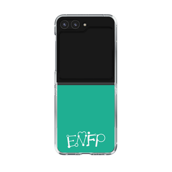Clear Case［ オリジナル - ENFP 運動家 - アルファベット - Green ］