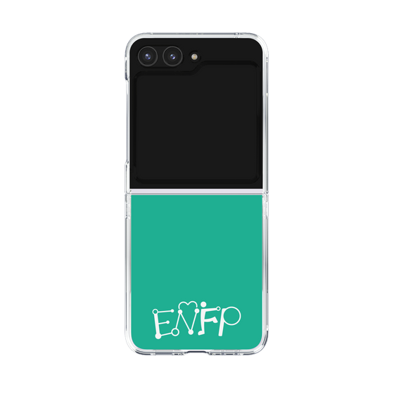 Clear Case［ オリジナル - ENFP 運動家 - アルファベット - Green ］