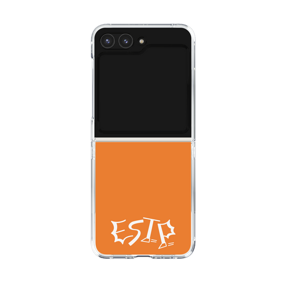 Clear Case［ オリジナル - ESTP 起業家 - アルファベット - Orange ］