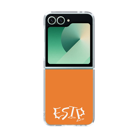 Clear Case［ オリジナル - ESTP 起業家 - アルファベット - Orange ］