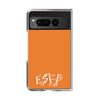 Clear Case［ オリジナル - ESFP エンターテイナー - アルファベット - Orange ］