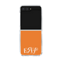 Clear Case［ オリジナル - ESFP エンターテイナー - アルファベット - Orange ］