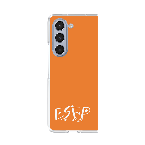 Clear Case［ オリジナル - ESFP エンターテイナー - アルファベット - Orange ］