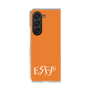 Clear Case［ オリジナル - ESFP エンターテイナー - アルファベット - Orange ］
