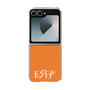 Clear Case［ オリジナル - ESFP エンターテイナー - アルファベット - Orange ］