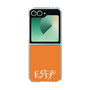 Clear Case［ オリジナル - ESFP エンターテイナー - アルファベット - Orange ］