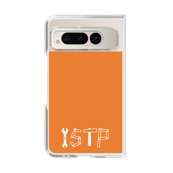 Clear Case［ オリジナル - ISTP 巨匠 - アルファベット - Orange ］