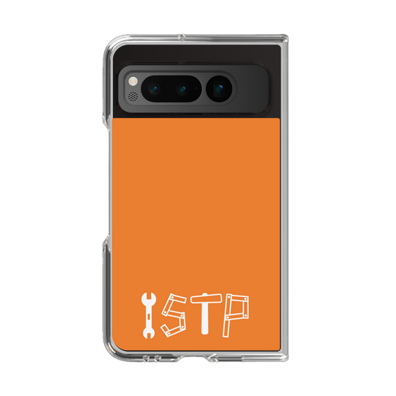 Clear Case［ オリジナル - ISTP 巨匠 - アルファベット - Orange ］