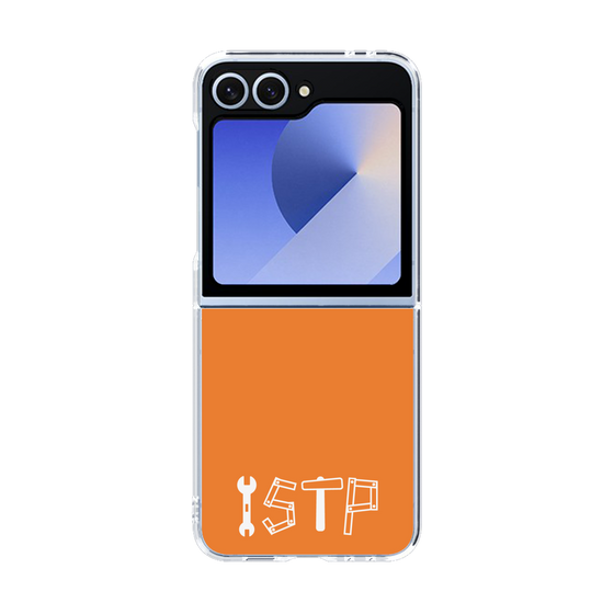 Clear Case［ オリジナル - ISTP 巨匠 - アルファベット - Orange ］