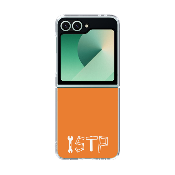 Clear Case［ オリジナル - ISTP 巨匠 - アルファベット - Orange ］
