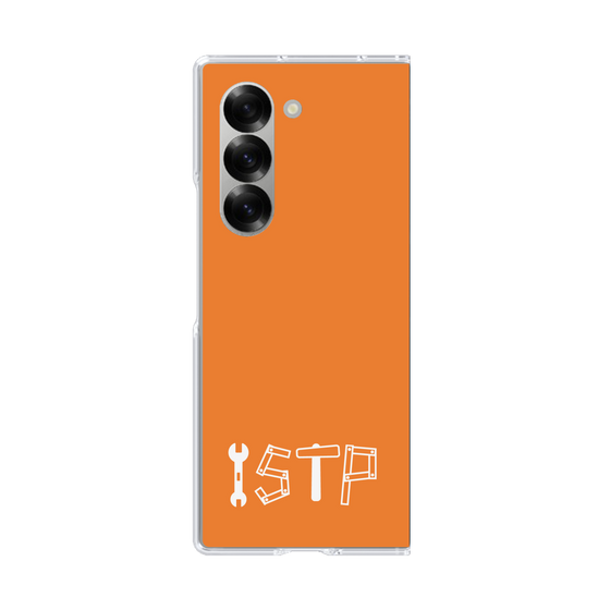Clear Case［ オリジナル - ISTP 巨匠 - アルファベット - Orange ］