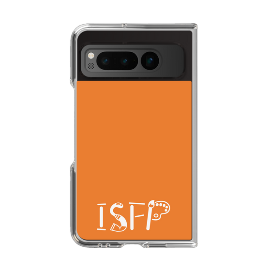 Clear Case［ オリジナル - ISFP 冒険家 - アルファベット - Orange ］