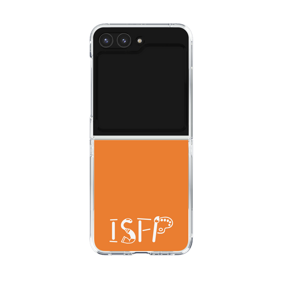 Clear Case［ オリジナル - ISFP 冒険家 - アルファベット - Orange ］