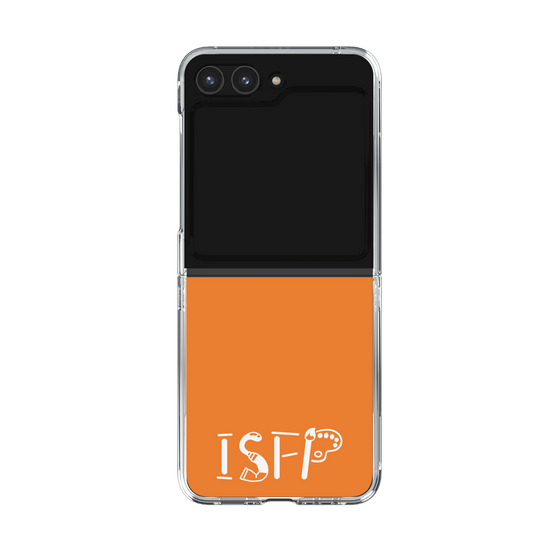 Clear Case［ オリジナル - ISFP 冒険家 - アルファベット - Orange ］
