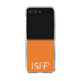 Clear Case［ オリジナル - ISFP 冒険家 - アルファベット - Orange ］