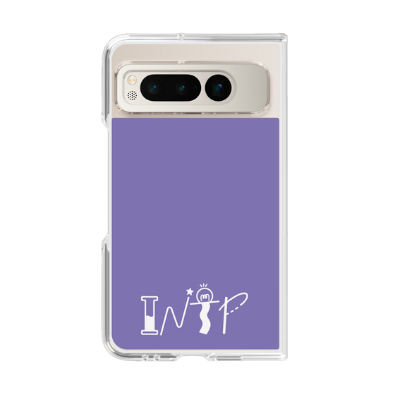 Clear Case［ オリジナル - INTP 論理学者 - アルファベット - Purple ］