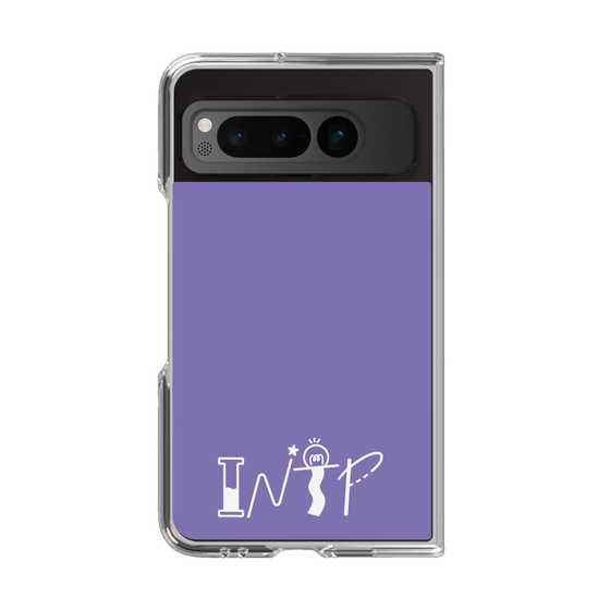Clear Case［ オリジナル - INTP 論理学者 - アルファベット - Purple ］