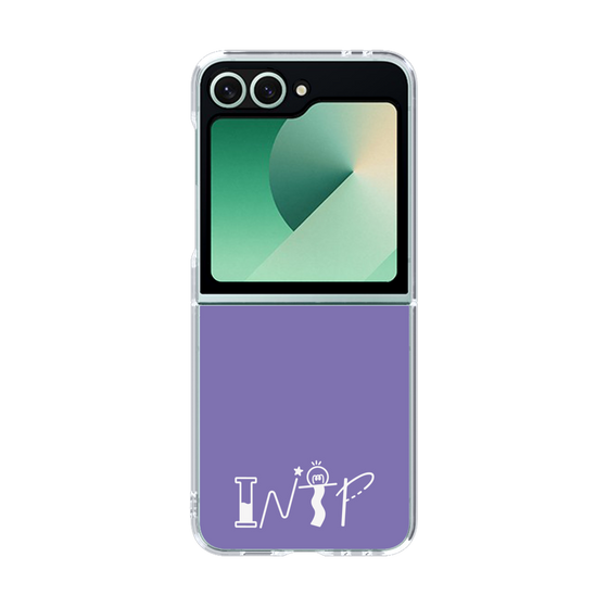Clear Case［ オリジナル - INTP 論理学者 - アルファベット - Purple ］