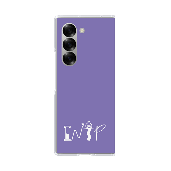 Clear Case［ オリジナル - INTP 論理学者 - アルファベット - Purple ］