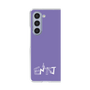 Clear Case［ オリジナル - ENTJ 指揮官 - アルファベット - Purple ］