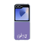 Clear Case［ オリジナル - ENTJ 指揮官 - アルファベット - Purple ］