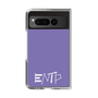 Clear Case［ オリジナル - ENTP 討論者 - アルファベット - Purple ］