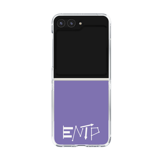 Clear Case［ オリジナル - ENTP 討論者 - アルファベット - Purple ］