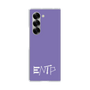 Clear Case［ オリジナル - ENTP 討論者 - アルファベット - Purple ］