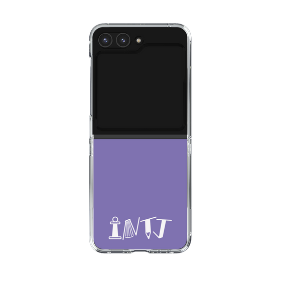 Clear Case［ オリジナル - INTJ 建築家 - アルファベット - Purple ］
