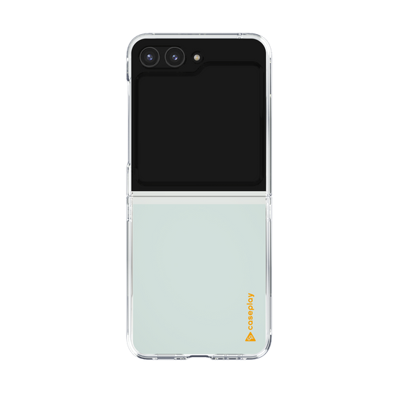 Clear Case［ オリジナル - caseplayロゴ - Orange/B ］
