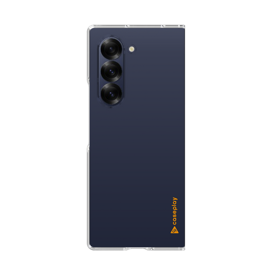 Clear Case［ オリジナル - caseplayロゴ - Orange/B ］