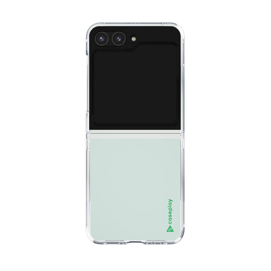 Clear Case［ オリジナル - caseplayロゴ - Green/B ］