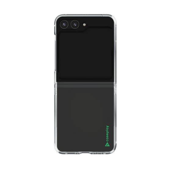 Clear Case［ オリジナル - caseplayロゴ - Green/B ］