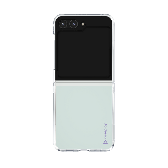 Clear Case［ オリジナル - caseplayロゴ - Purple/B ］