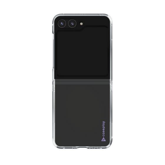 Clear Case［ オリジナル - caseplayロゴ - Purple/B ］