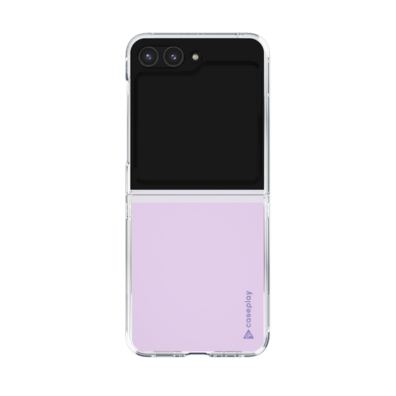 Clear Case［ オリジナル - caseplayロゴ - Purple/B ］