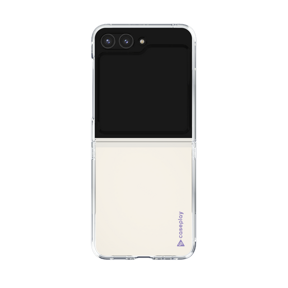 Clear Case［ オリジナル - caseplayロゴ - Purple/B ］