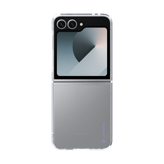 Clear Case［ オリジナル - caseplayロゴ - Purple/B ］