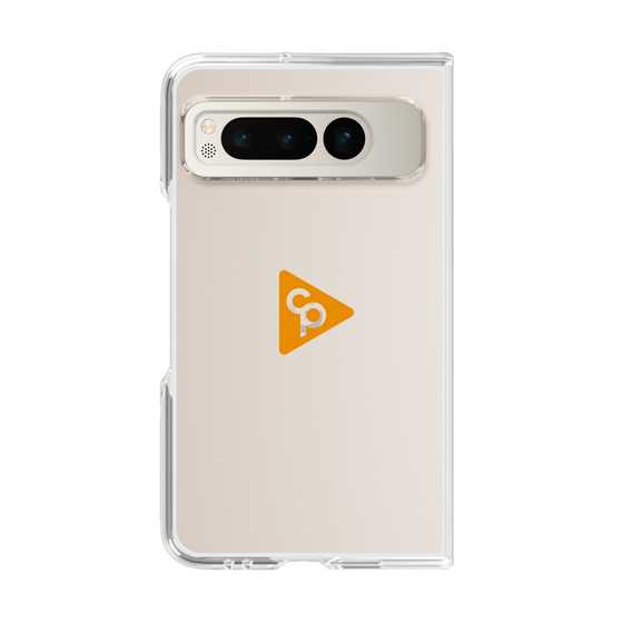 Clear Case［ オリジナル - caseplayロゴ - Orange/C ］