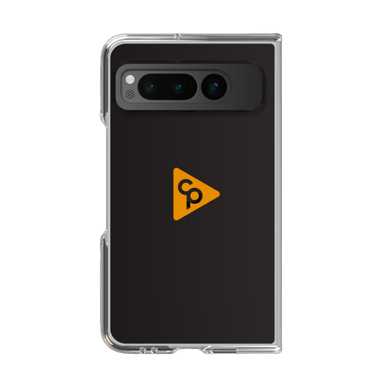 Clear Case［ オリジナル - caseplayロゴ - Orange/C ］
