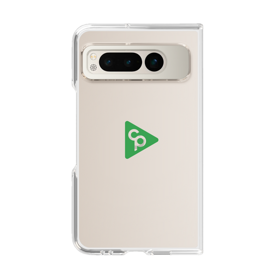 Clear Case［ オリジナル - caseplayロゴ - Green/C ］