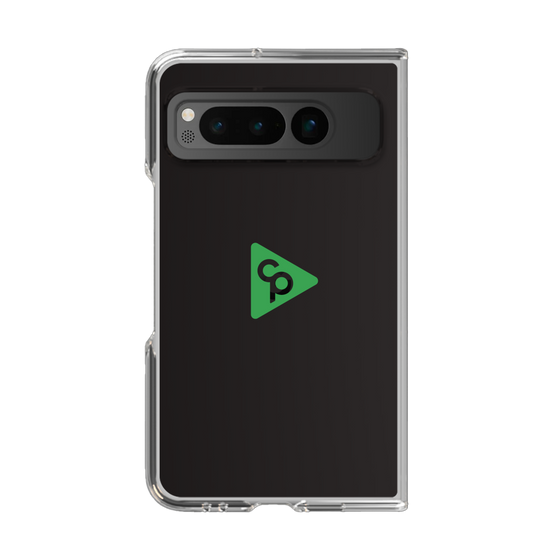 Clear Case［ オリジナル - caseplayロゴ - Green/C ］