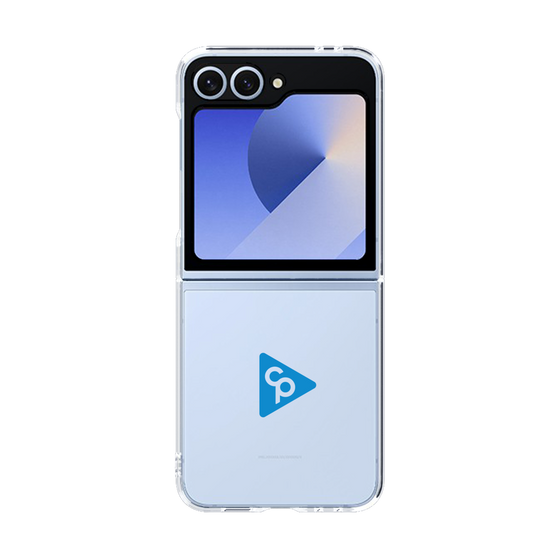 Clear Case［ オリジナル - caseplayロゴ - Blue/C ］